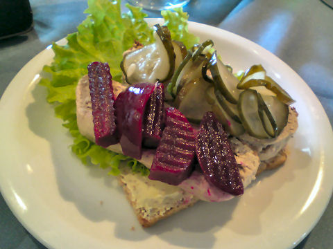 Club Danés - pate sandwich