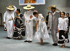 Concurso - opening lineup of some of the teen competitors