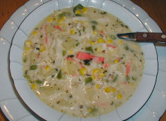 Corn and Crab Chowder