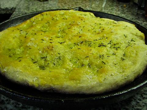 Rosemary and Sea Salt Foccacia