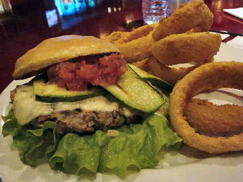 Hard Rock Cafe - veggie burger