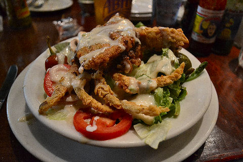 Soft Shell Crab Salad