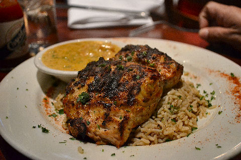 Heaven on Seven - blackened mahi mahi