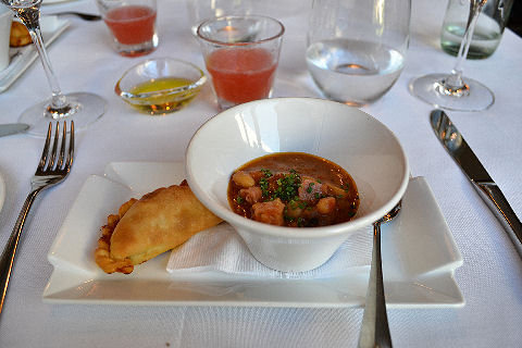 Hernan Gipponi - locro and empanada