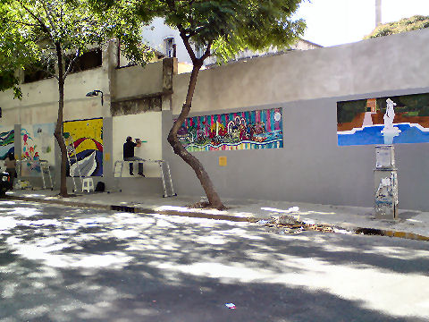 Hospital Rivadavia wall