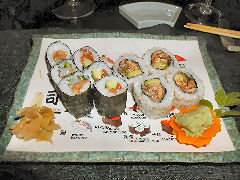 Irifune - sushi roll selection