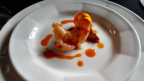 Kalma - prawn amuse bouche