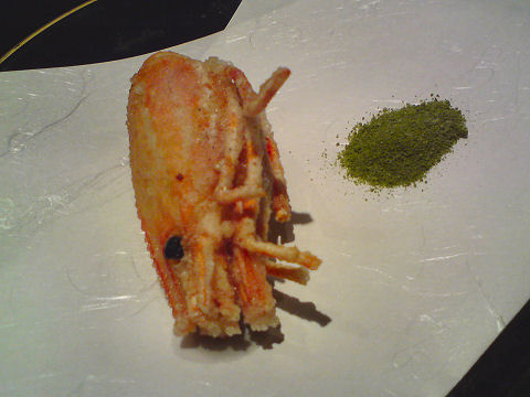 Kanoyama - deep-fried shrimp head