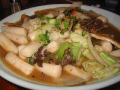 Kun Jip - rice noodles and beef