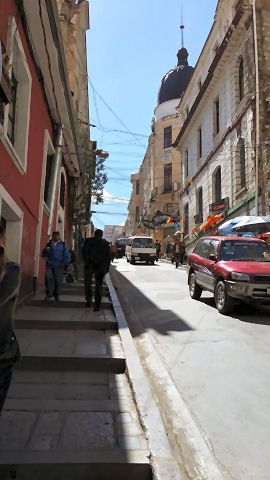 La Paz streets