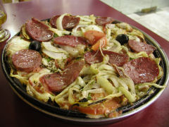 Las Cuartetas - "Super Napoles" pizza