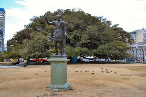 Plaza Lavalle - Emperor Trajan