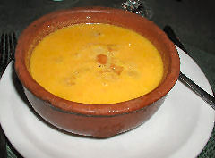 L’Ecole - cream of carrot soup