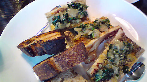 Le Philosophe - roasted bone marrow