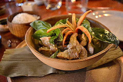Lotus Neo Thai - green chicken curry