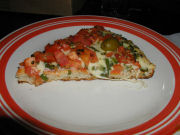 Los Maestros Pizza slice