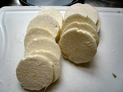 Mandioca - sliced