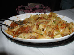 Marcelo - pappardelle with bolognese sauce