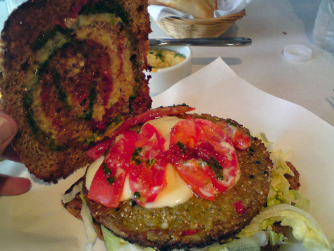 Marfa Bistro - veggie burger
