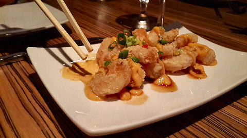 Masa 14 - crispy shrimp