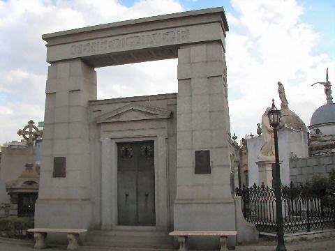 Recoleta Cemetery - Alvear mausoleum