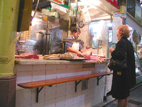 Mercado del Progreso - butcher shop