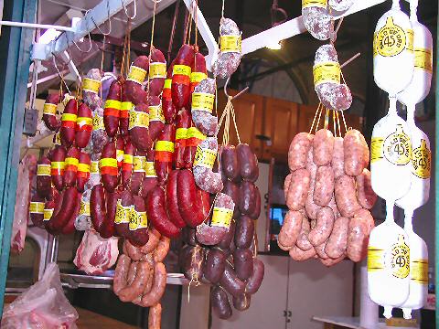 Mercado del Progreso - sausages
