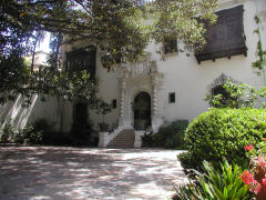 Courtyard in the Fernandez Blanco Museum