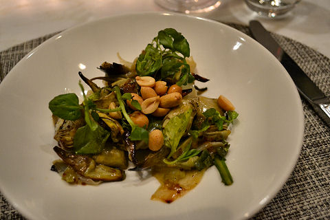 North End Grill - artichoke salad