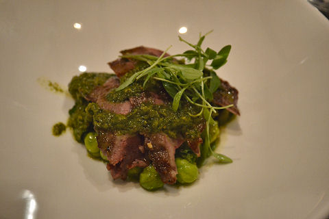 North End Grill - lamb liver