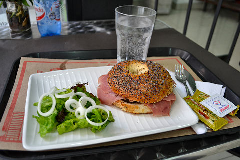 Nsalad - pastrami sandwich