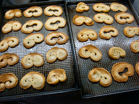 Making palmeras/palmiers/elephant ears