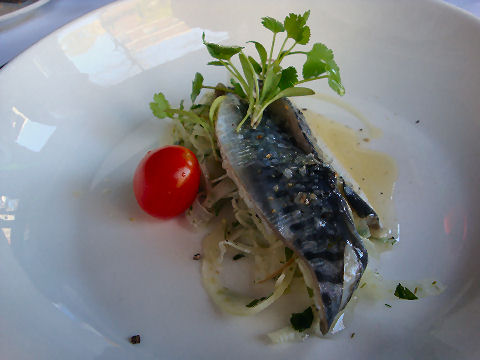 Cured Sardines, Fennel Salad