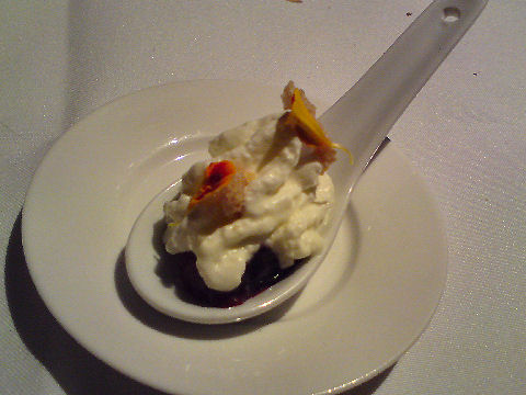 Paraje Arevalo - yogurt foam