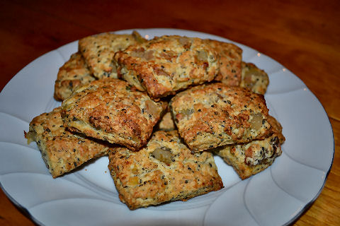 Pear Sesame Scones