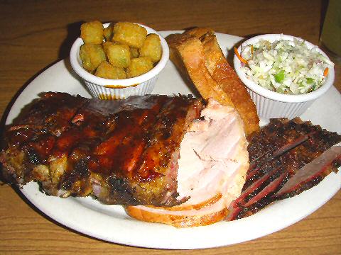 Peggy Sue’s barbecue platter