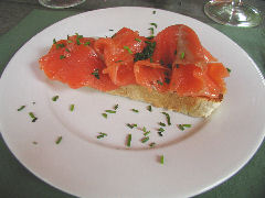 Piegari Piazza - bruscheta de salmon