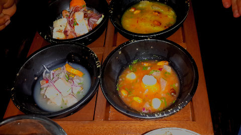 Raymi - ceviche sampler