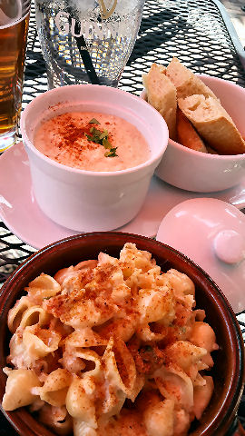 Riptide by the Bay - crab dip and crab mac n cheese