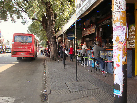 The last stretch of Av. Rivadavia