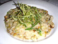 Adesso si Rosmarino - risotto de hongos y vegetales