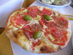 San Martin - San Antonio pizzeria - cabrese pizza