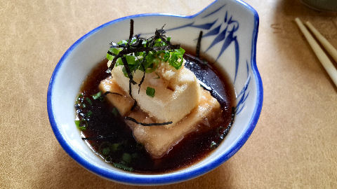 Shokudo - age dashi tofu