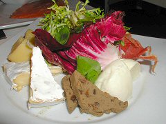 Sirop - plate of cheese and meats