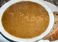 Split Pea and Lentil Soup