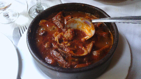 Taberna Baska - cazuela de mariscos