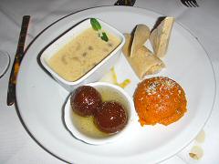 Tandoor - dessert tasting