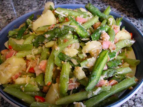 Spicy Green Bean Salad