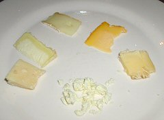 Thymus - cheese plate