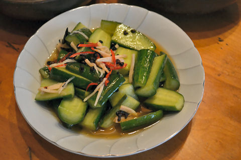 Vegan Szechuan class - spicy pickles